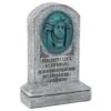 Hallmark Disney The Haunted Mansion Madame Leota Tombstone Bookend