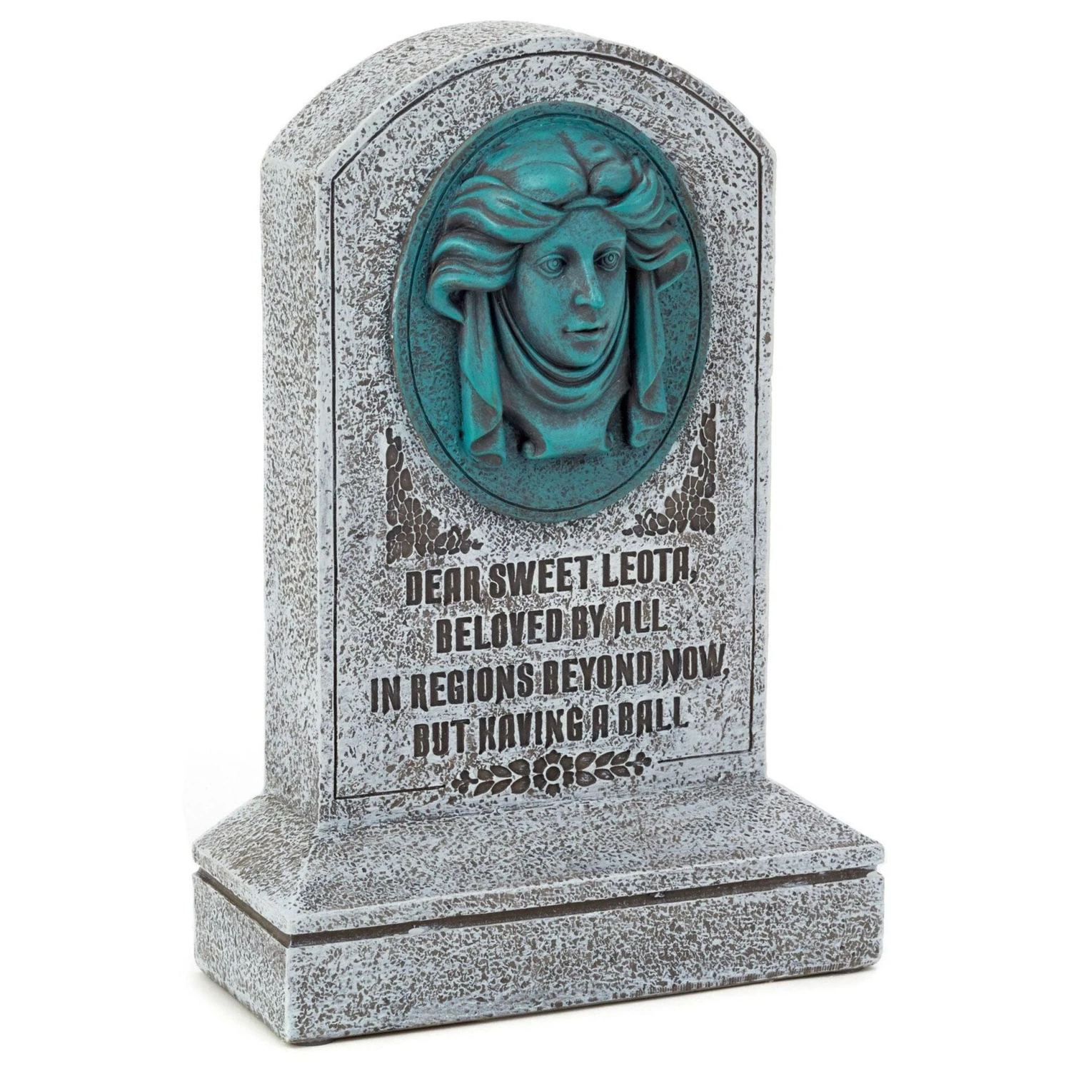 Hallmark Disney The Haunted Mansion Madame Leota Tombstone Bookend 3 Hallmark Disney The Haunted Mansion Madame Leota Tombstone Bookend