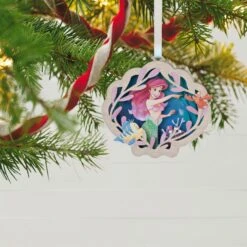 Hallmark Disney The Little Mermaid Ariel And Friends Papercraft Ornament -Hallmark Sales Store disney the little mermaid ariel and friends papercraft ornament 5 33074959810744