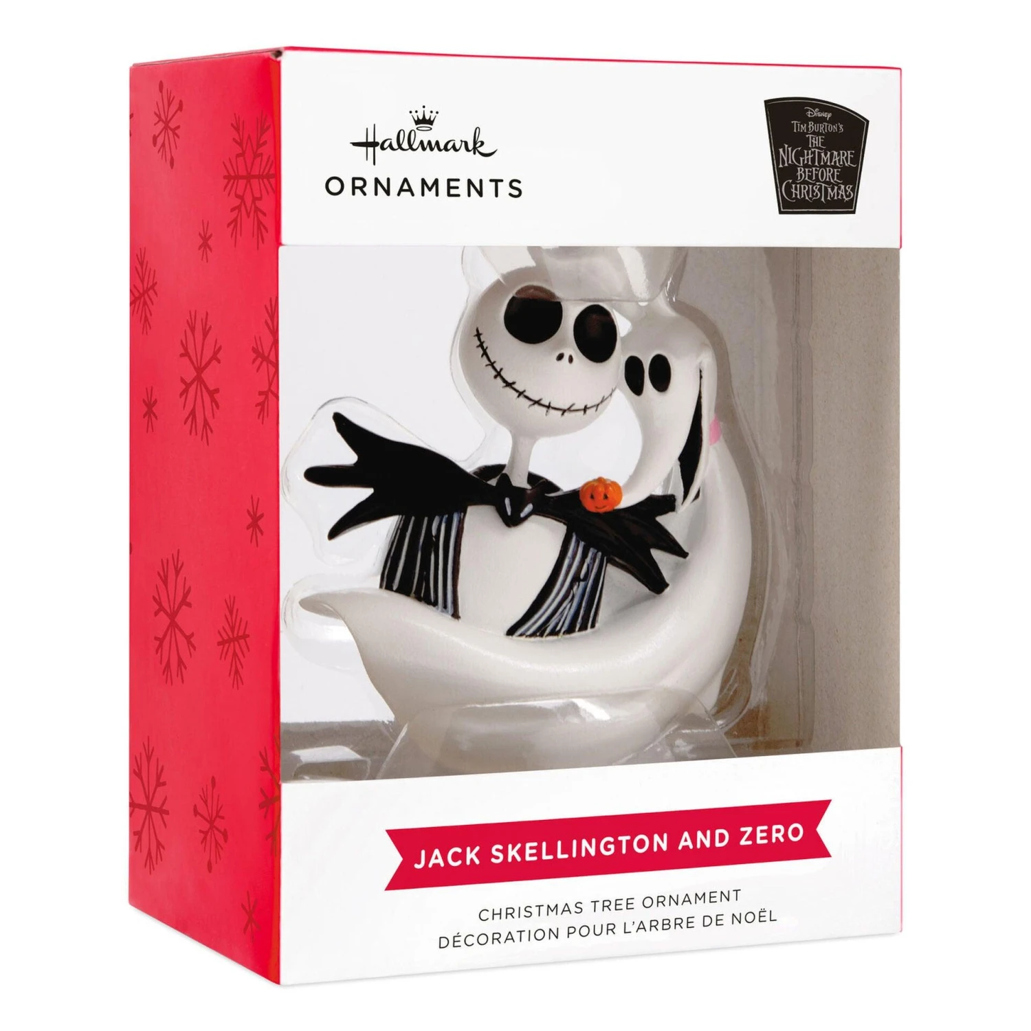 Disney Tim Burton's The Nightmare Before Christmas Jack Skellington And Zero Hallmark Ornament 4 Disney Tim Burton's The Nightmare Before Christmas Jack Skellington And Zero Hallmark Ornament - Image 2