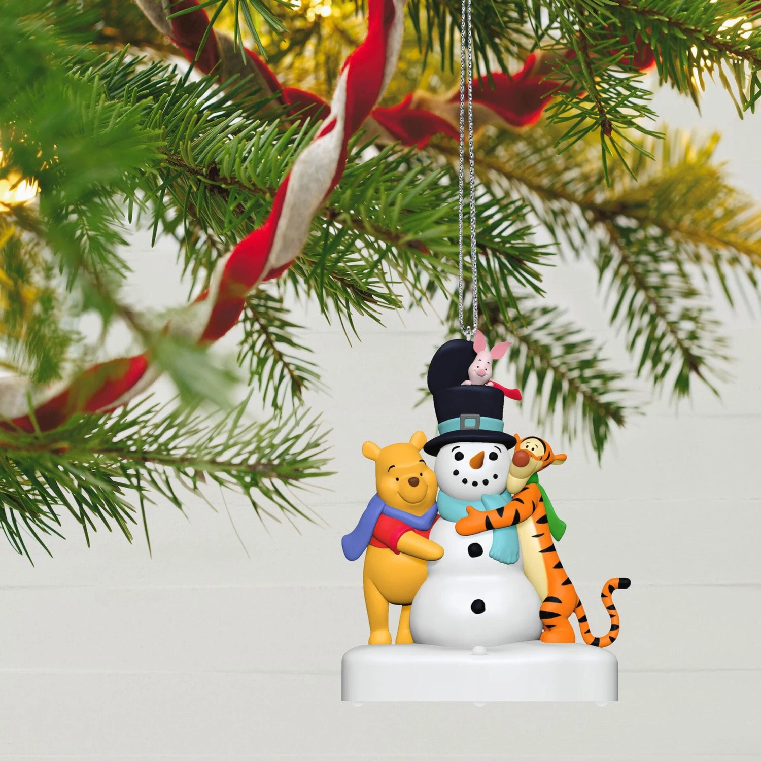 Hallmark Disney Winnie The Pooh A Happy Holiday Hug Musical Ornament 7 Hallmark Disney Winnie The Pooh A Happy Holiday Hug Musical Ornament - Image 5