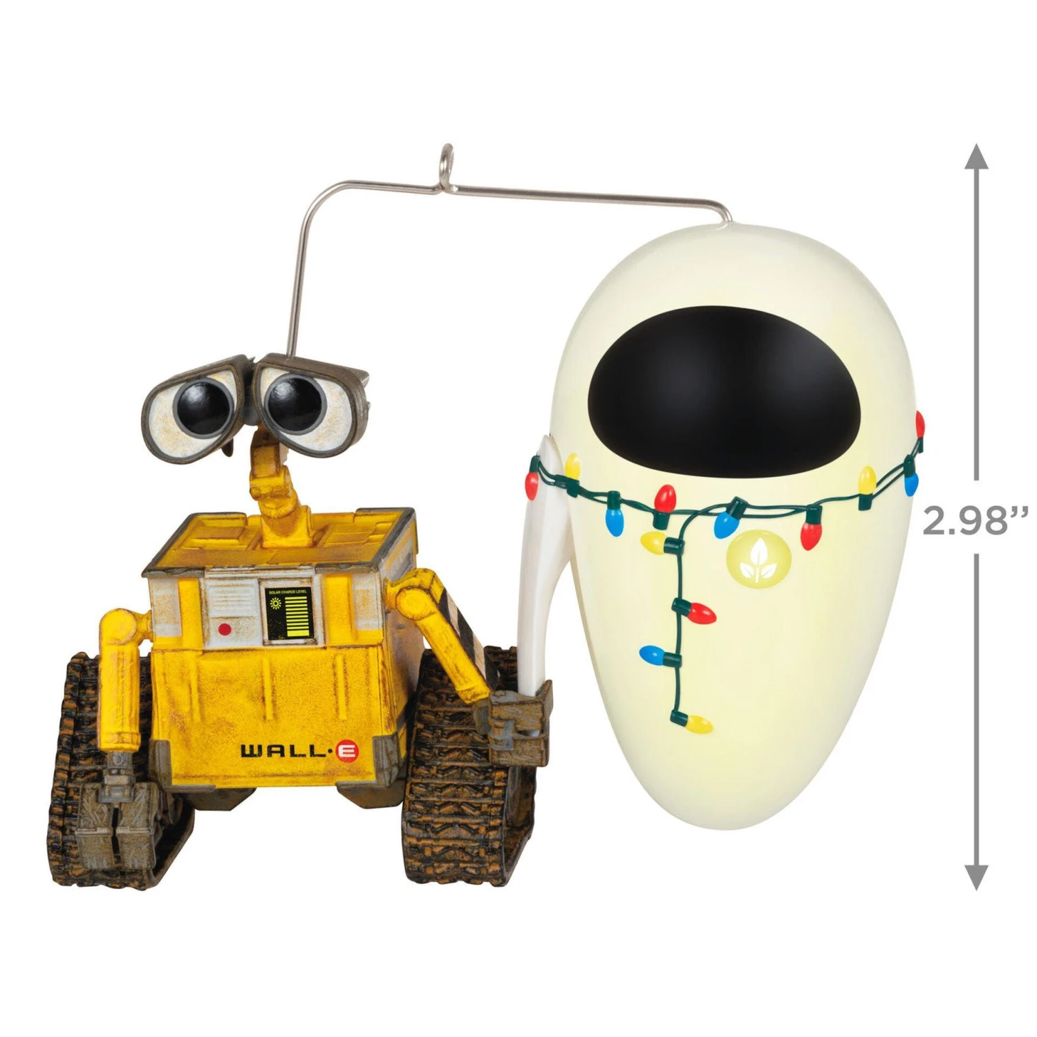 Hallmark Disney/Pixar Wall-E 15th Anniversary Wall-E And Eve Ornament 8 Hallmark Disney/Pixar Wall-E 15th Anniversary Wall-E And Eve Ornament - Image 6