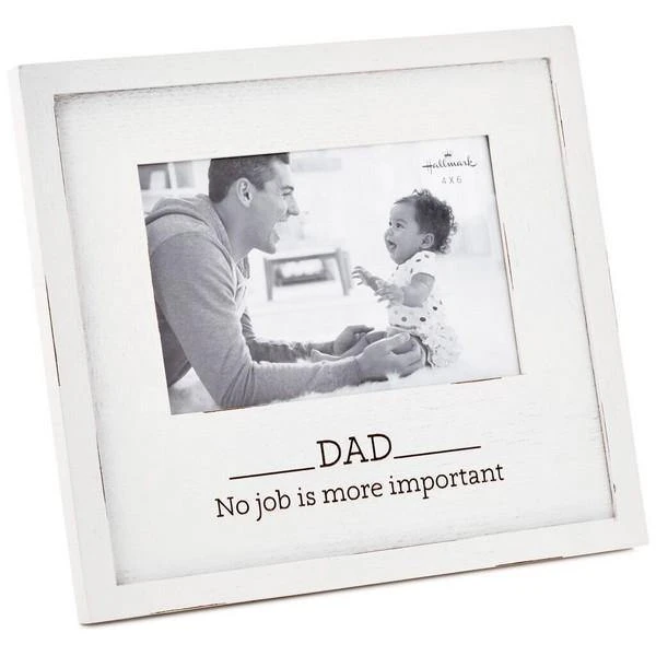 Hallmark Dad Most Important Job Wood Picture Frame 3 Hallmark Dad Most Important Job Wood Picture Frame