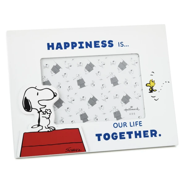 Hallmark Peanuts Snoopy And Woodstock Happiness Picture Frame 4x6 3 Hallmark Peanuts Snoopy And Woodstock Happiness Picture Frame 4x6