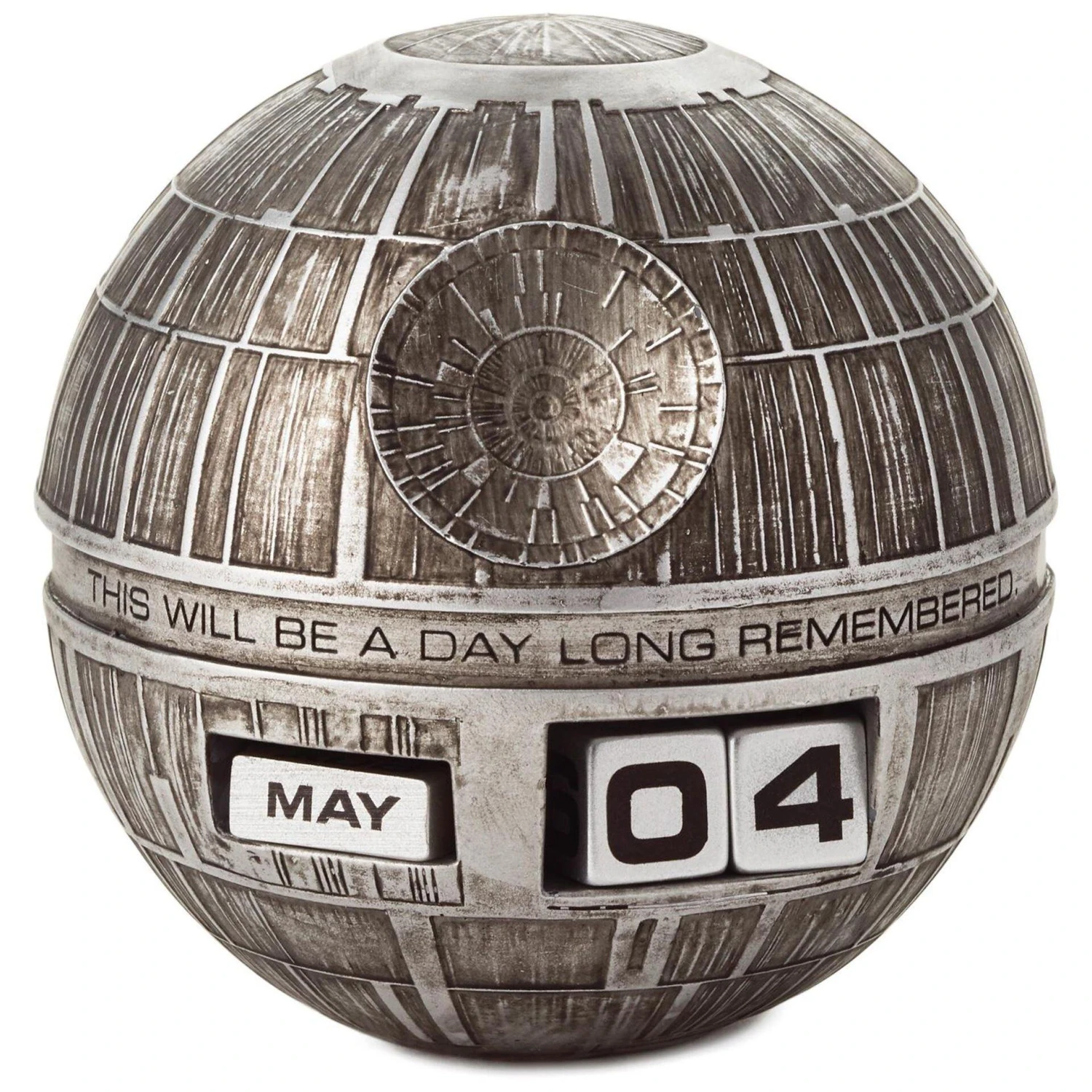 Hallmark Star Wars Death Star Perpetual Calendar 3 Hallmark Star Wars Death Star Perpetual Calendar