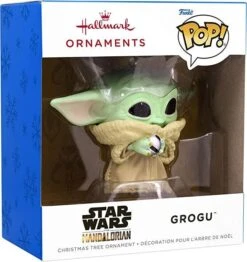 Hallmark Star Wars: The Mandalorian The Child Grogu Funko POP! Christmas Ornament