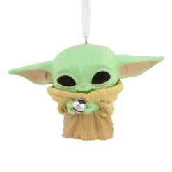 Hallmark Star Wars: The Mandalorian The Child Grogu Funko POP! Christmas Ornament -Hallmark Sales Store hallmark star wars the mandalorian the child grogu funko pop christmas ornament 3