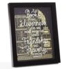 Hallmark Harry Potter™ Friendship And Bravery Hermione Granger™ Framed Quote Sign, 8x10
