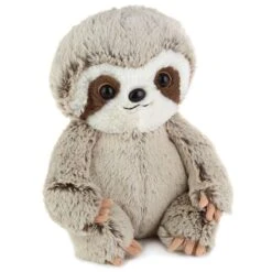 Hallmark Light Brown Baby Sloth Stuffed Animal, 8"