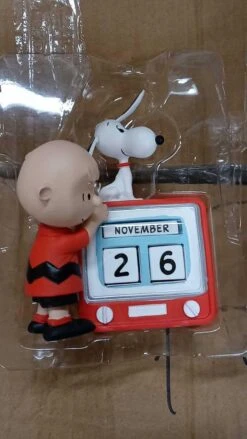 Hallmark Peanuts® Charlie Brown And Snoopy TV Set Perpetual Calendar