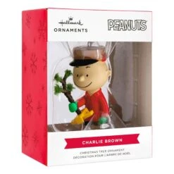Peanuts® Charlie Brown Kneeling With Tree Hallmark Ornament 5 Peanuts® Charlie Brown Kneeling With Tree Hallmark Ornament -Hallmark Sales Store peanuts r charlie brown kneeling with tree hallmark ornament 2