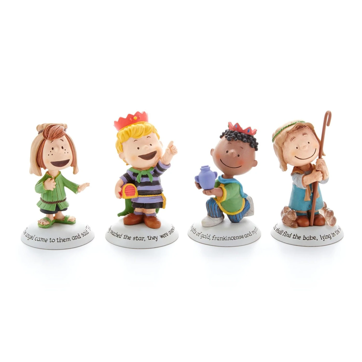 Hallmark Peanuts® Glad Tidings Nativity Additional Characters Set 3 Hallmark Peanuts® Glad Tidings Nativity Additional Characters Set