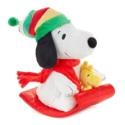 Hallmark Peanuts® Sledding Snoopy And Woodstock Musical Plush With Motion, 10" 7 Hallmark Peanuts® Sledding Snoopy And Woodstock Musical Plush With Motion, 10" -Hallmark Sales Store peanuts r sledding snoopy and woodstock musical plush with motion 10 3 33074737184952