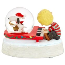 Hallmark Peanuts® Snoopy And Schroeder Musical Snow Globe -Hallmark Sales Store peanuts r snoopy and schroeder musical snow globe 3 33073998692536