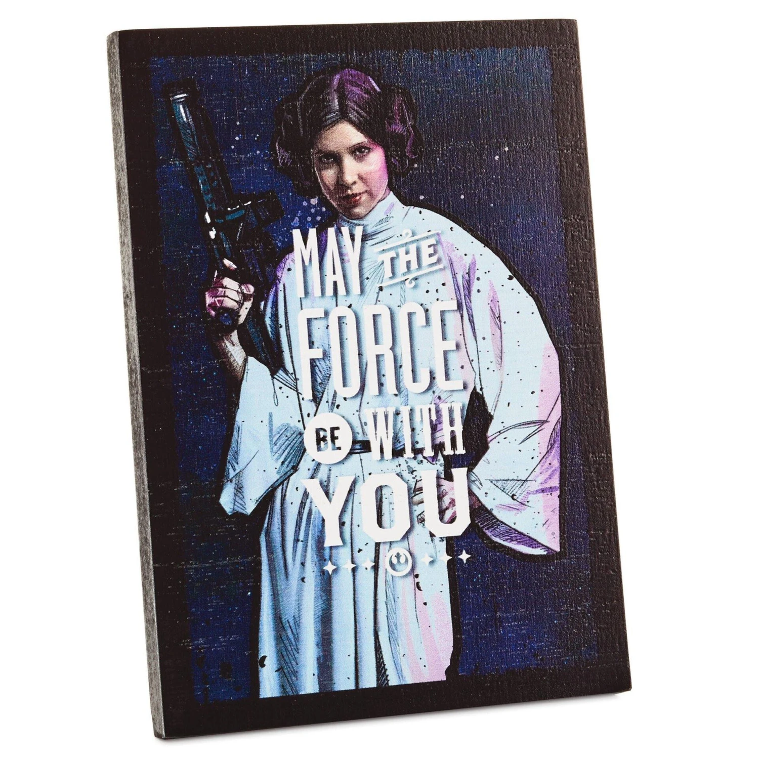 Hallmark Princess Leia™ Wood Quote Sign, 5x7 3 Hallmark Princess Leia™ Wood Quote Sign, 5x7