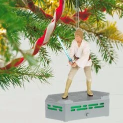 Hallmark Star Wars: A New Hope™ Collection Luke Skywalker™ Ornament W Light And Sound -Hallmark Sales Store star wars a new hopetm collection luke skywalkertm ornament w light and sound 4 33074594906296