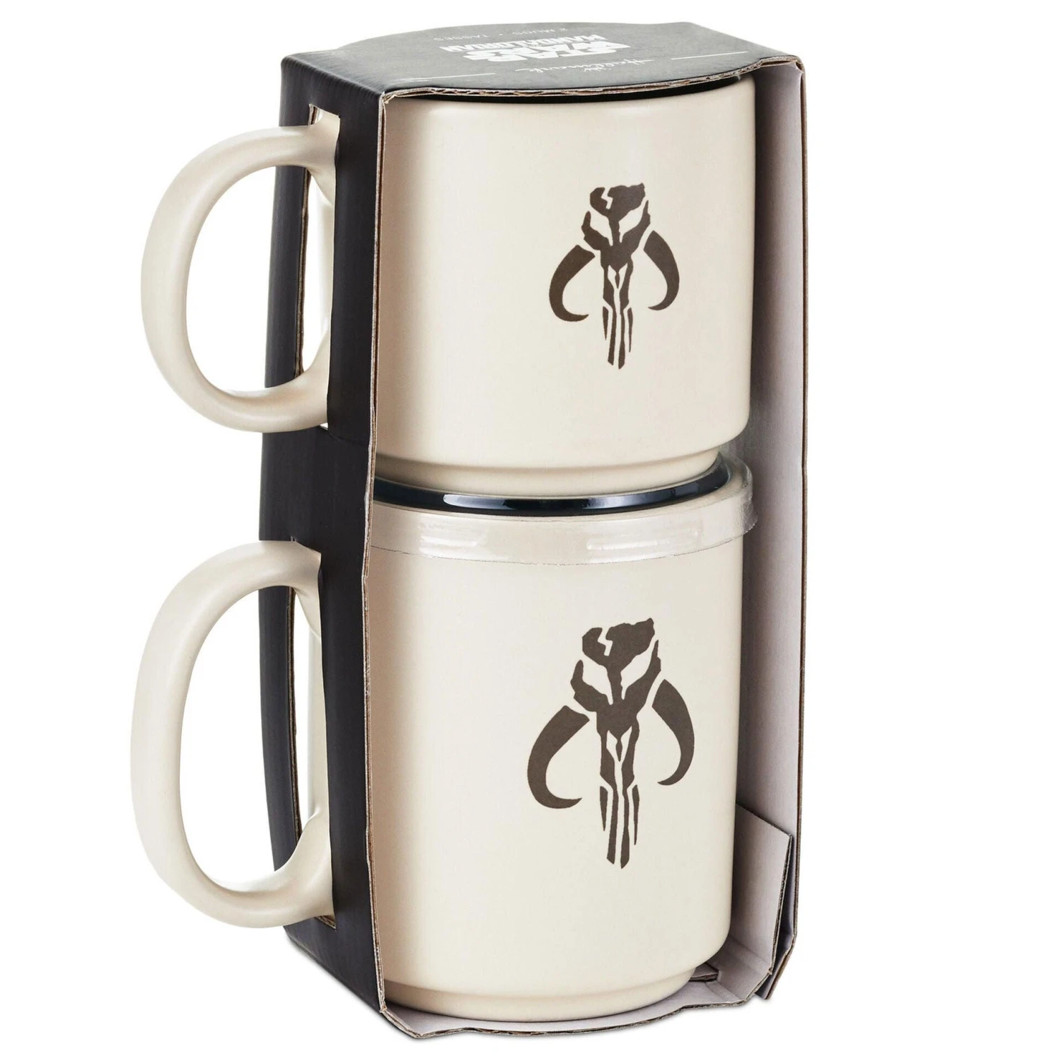 Hallmark Star Wars: The Mandalorian™ And Grogu™ Adult And Child Stacking Mugs, Set Of 2 5 Hallmark Star Wars: The Mandalorian™ And Grogu™ Adult And Child Stacking Mugs, Set Of 2 - Image 3