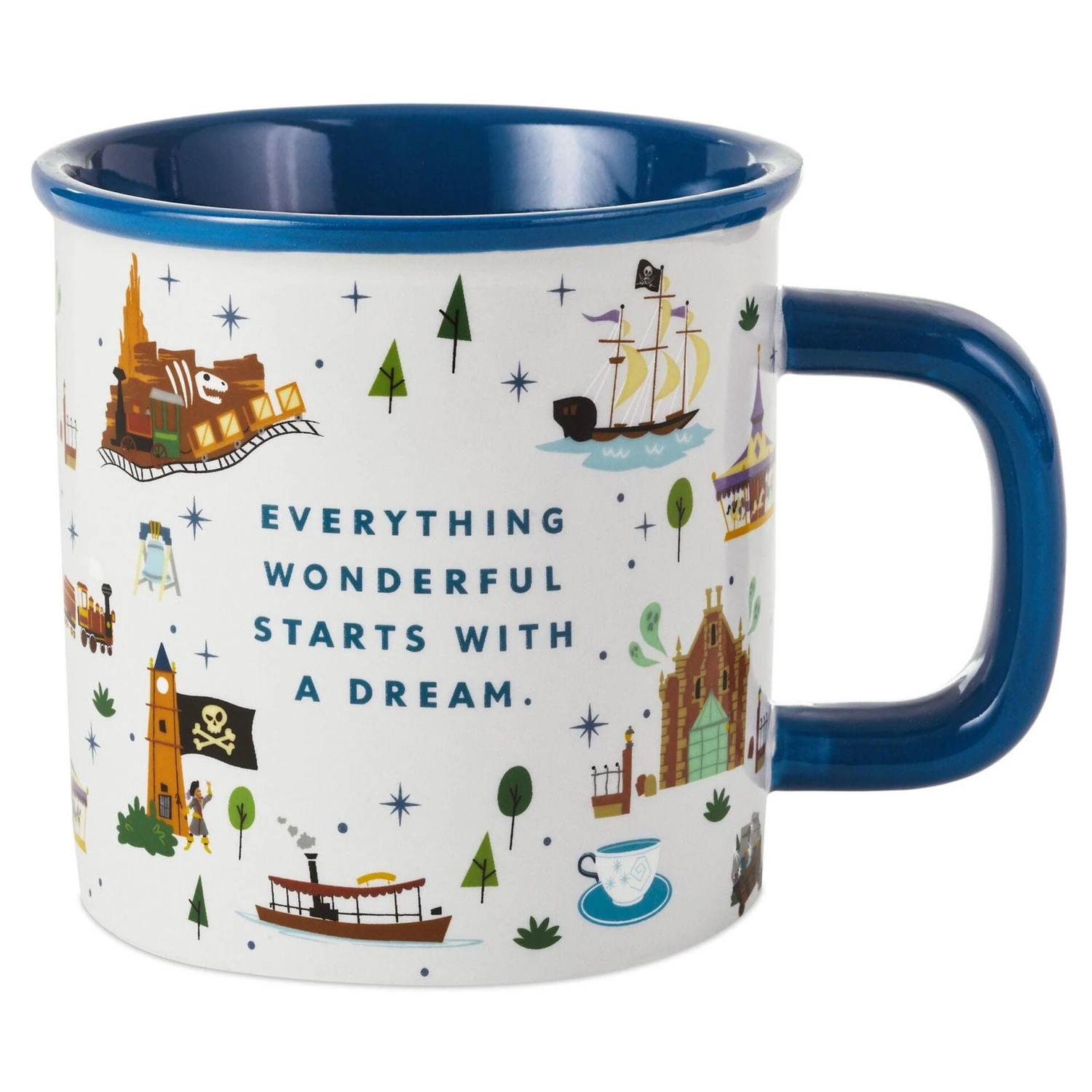 Hallmark Walt Disney World 50th Anniversary Park Attractions Mug, 17 Oz. 3 Hallmark Walt Disney World 50th Anniversary Park Attractions Mug, 17 Oz.