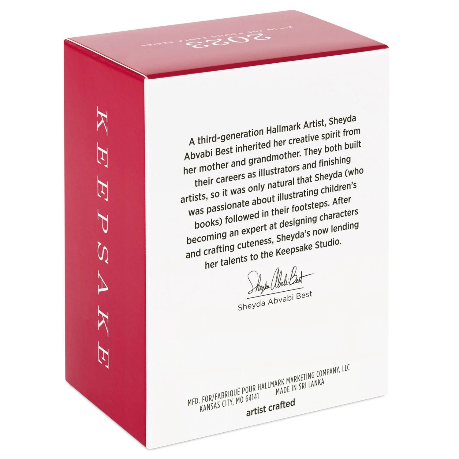 Hallmark Young Santa Ornament 4 Hallmark Young Santa Ornament - Image 2